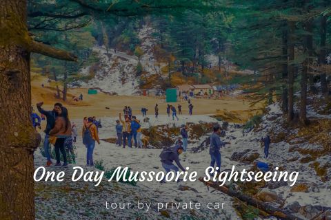 One Day Mussoorie Sightseeing Tour by Cab